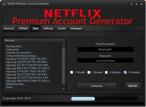 premium account generator.